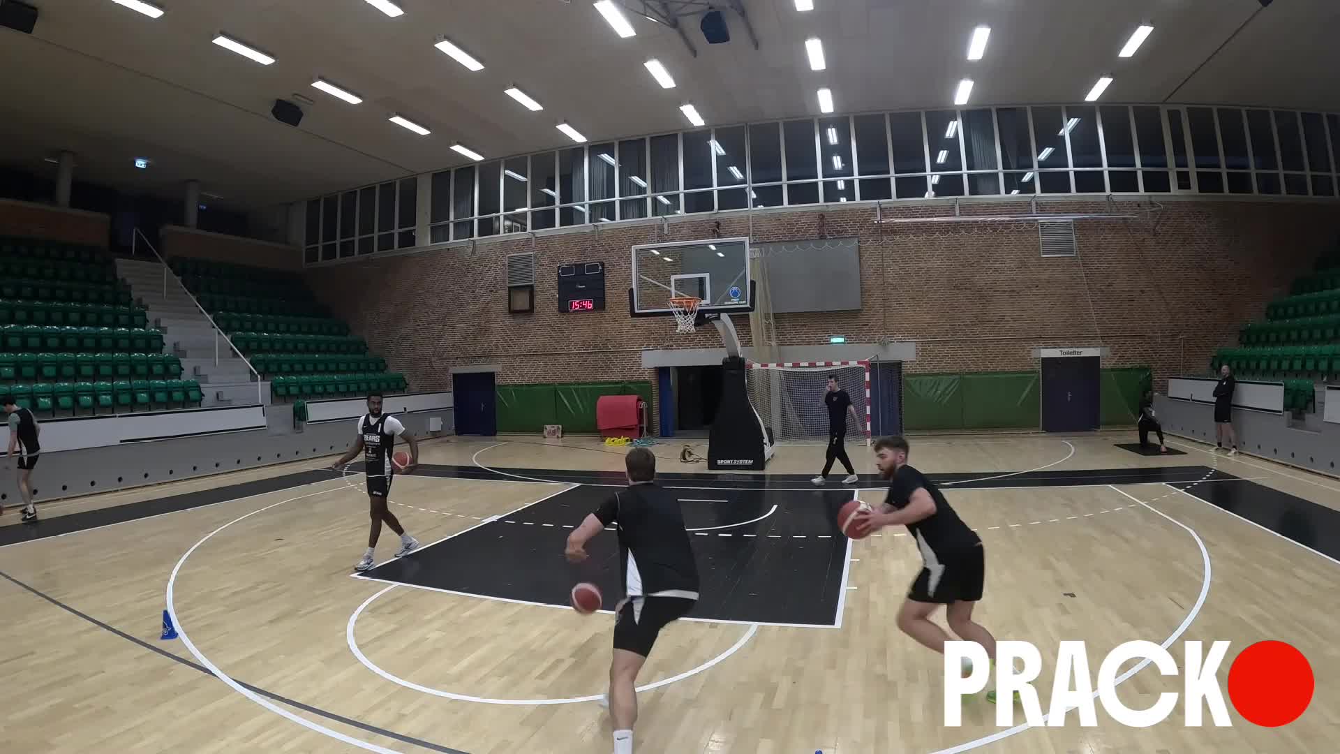 Finishing: shoulder to shoulder spear throw or bump off thumbnail