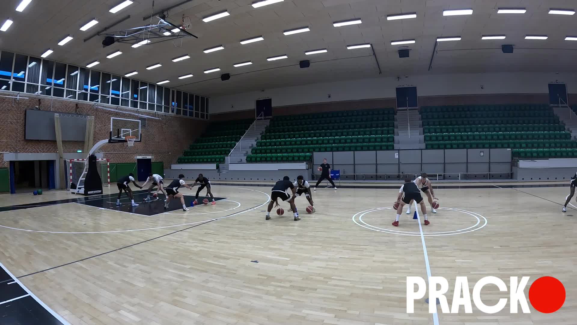 Ball Handling: partner handshake cone grabs thumbnail